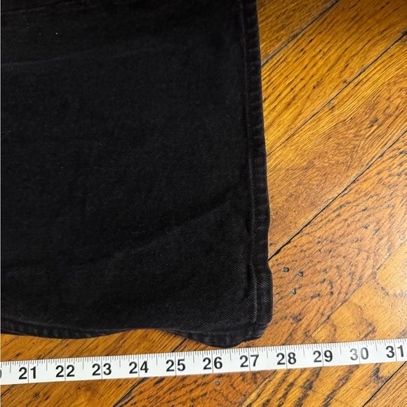 Abercrombie & Fitch Black High Rise Flare Jeans - Picture 8 of 8